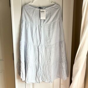 NWT Brandy Melville Light Blue Maxi Skirt
